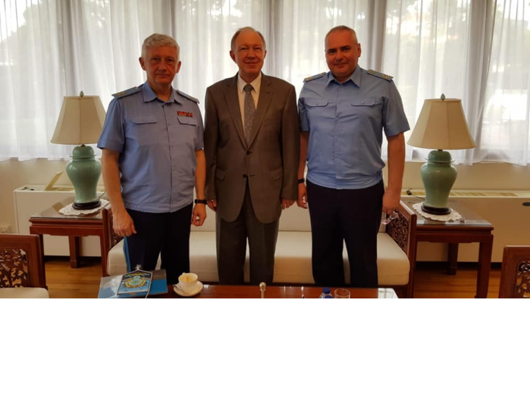 Russian Ambassador Andrey Tatarinov met with Commander of the Russian Air Forces – Deputy Commander-in-Chief of the Aerospace Forces Lieutenant General Segrei Dronov