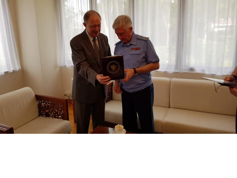 Russian Ambassador Andrey Tatarinov met with Commander of the Russian Air Forces – Deputy Commander-in-Chief of the Aerospace Forces Lieutenant General Segrei Dronov