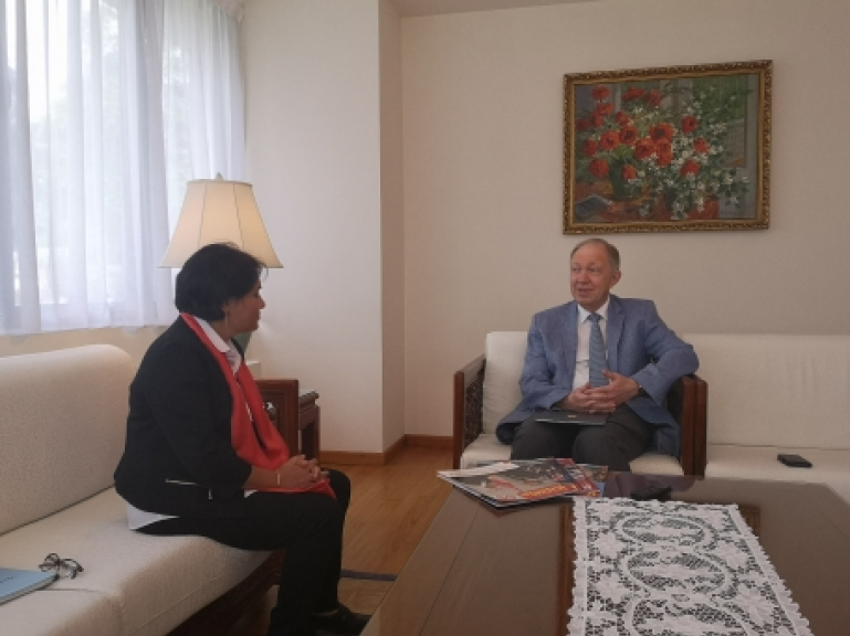 Об интервью Посла издательству Sun Media / On Ambassador’s interview to Sun Media
