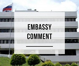 Embassy comment Embassy comment
